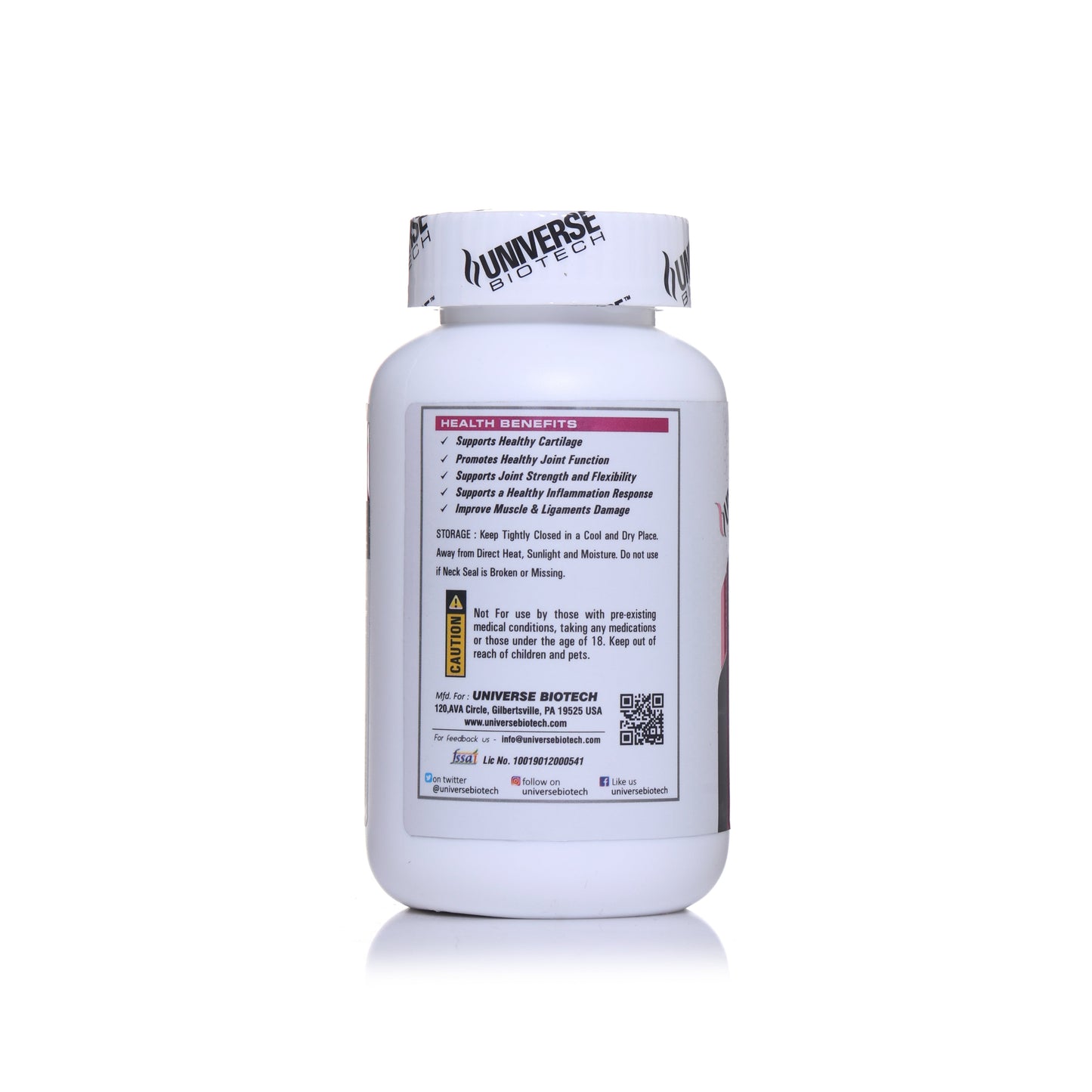 Universe Biotech Joint, 90 Tablets