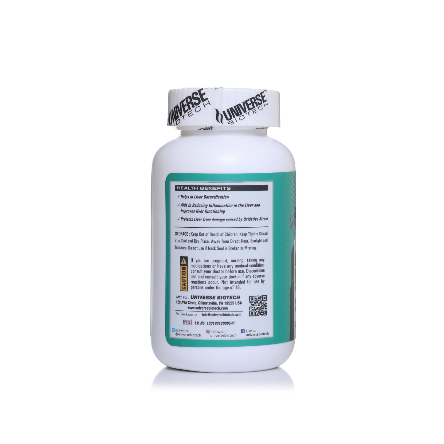 Universe Biotech Liver 90 Tablets