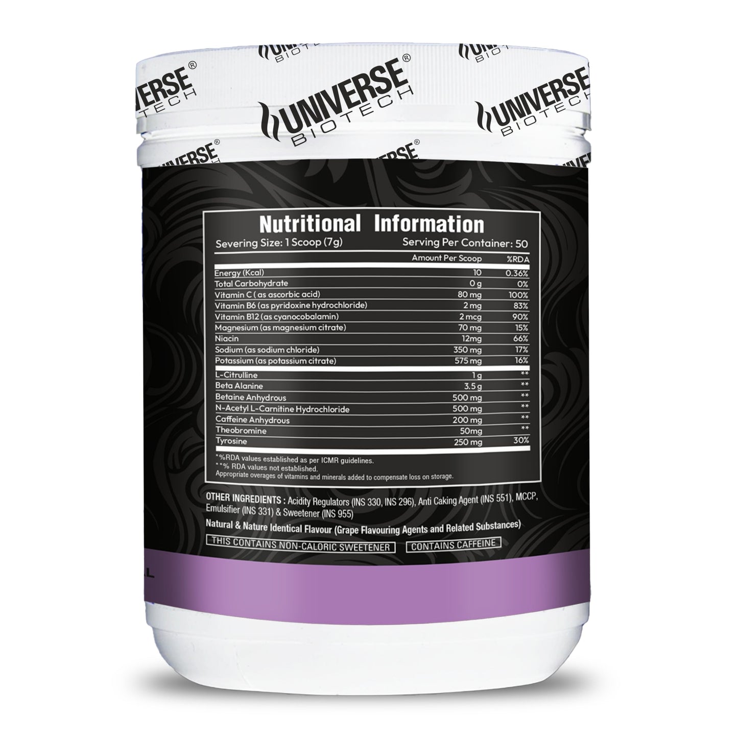Universe Biotech XPLODE Preworkout 350gm 50 servings