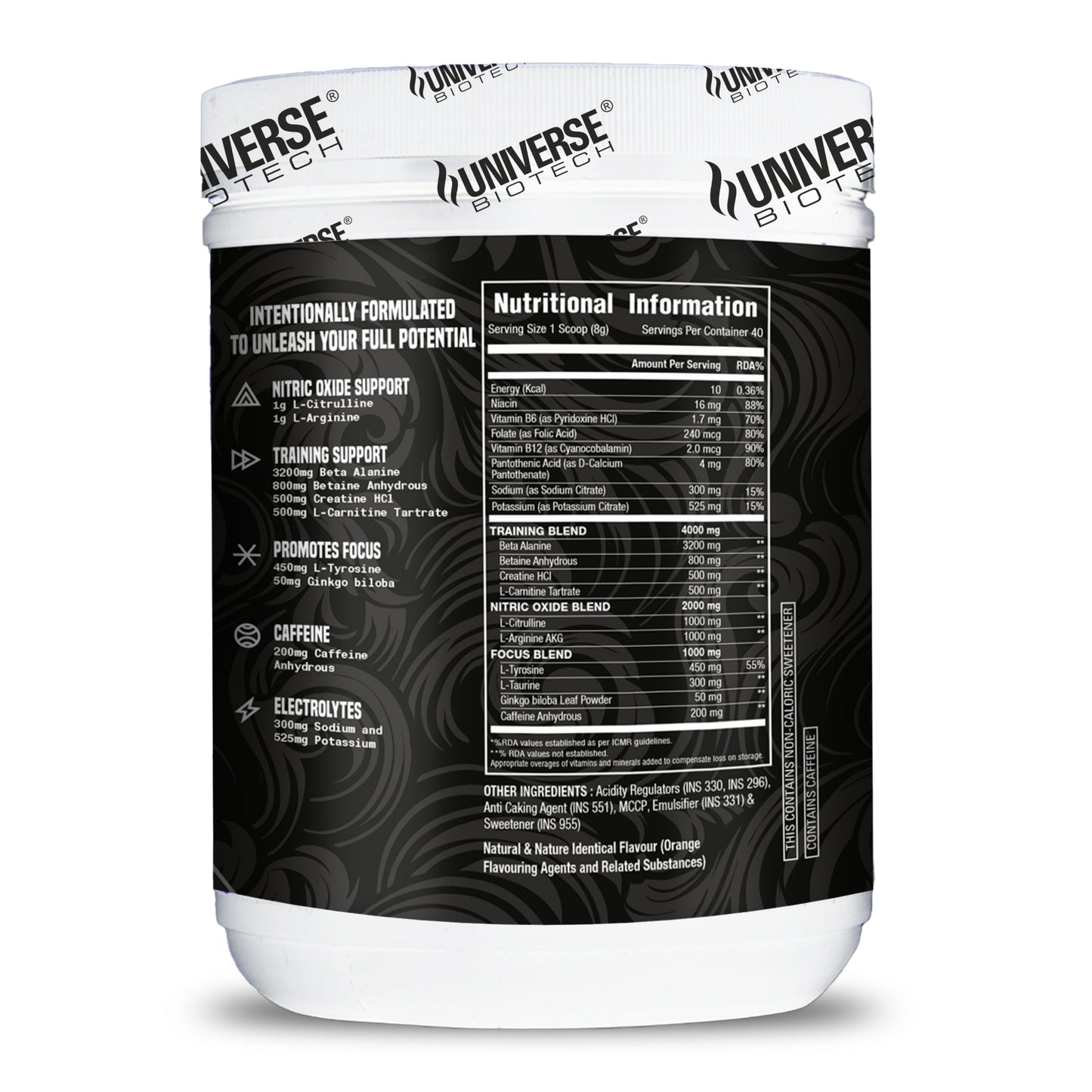 Universe Biotech Headshot Preworkout 320gm 40 servings