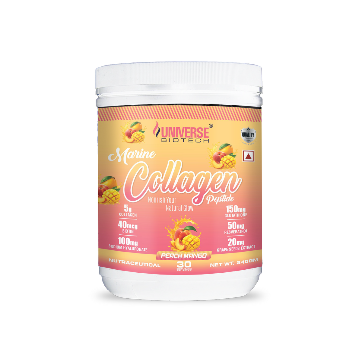 Universe Biotech Marine Collagen Peptide Powder 240g