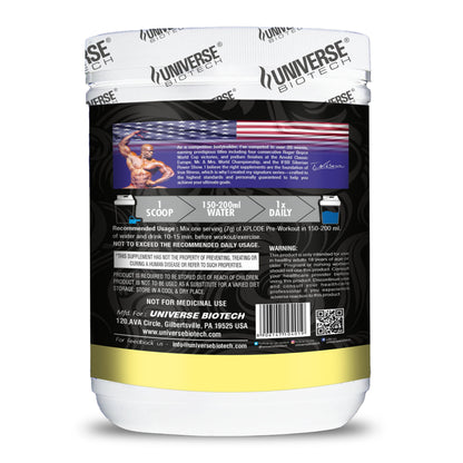 Universe Biotech XPLODE Preworkout 350gm 50 servings