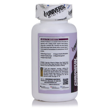 Universe Biotech Chromium Picolinate 100 Capsules