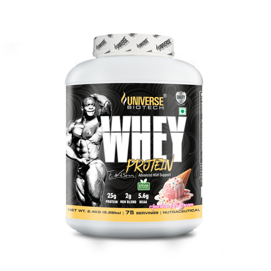 Universe Biotech Whey Protein 5.29lbs (2.4kg) 75 Servings