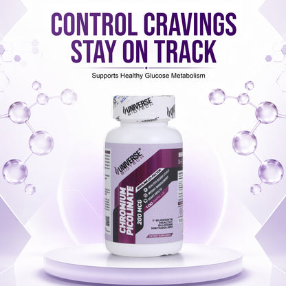 Universe Biotech Chromium Picolinate 100 Capsules