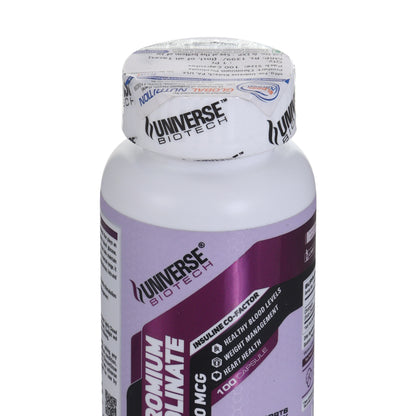 Universe Biotech Chromium Picolinate 100 Capsules