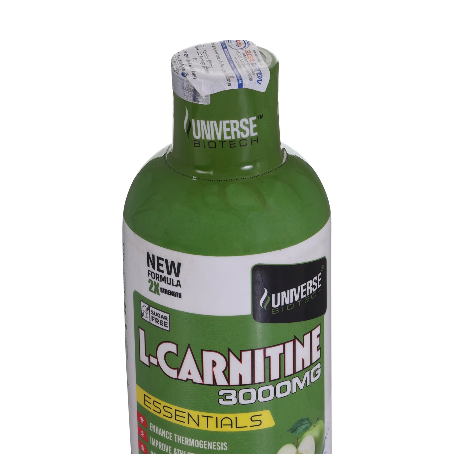 Universe Biotech L-Carnitine 3000mg Liquid (450ml) 30 Servings.