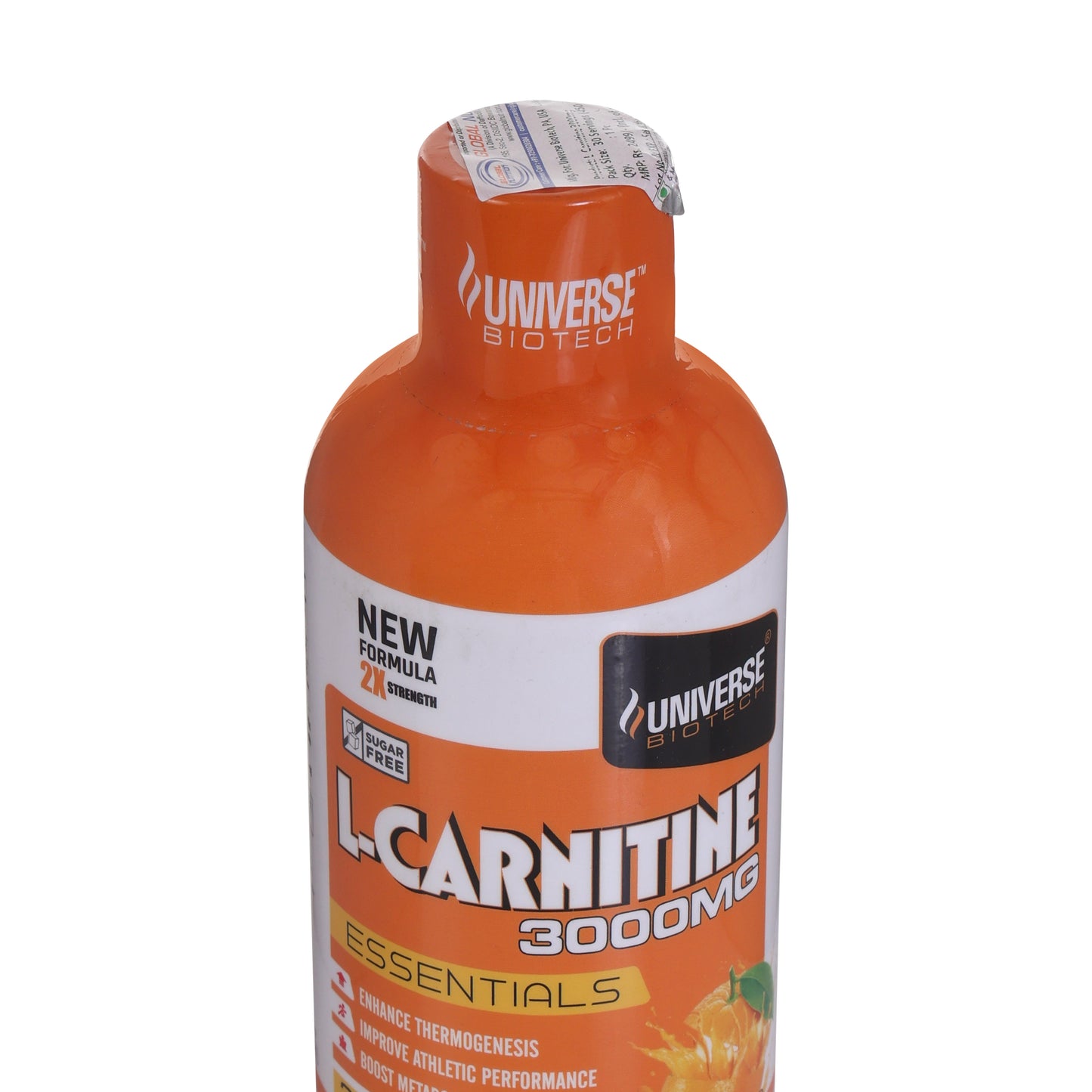 Universe Biotech L-Carnitine 3000mg Liquid (450ml) 30 Servings.