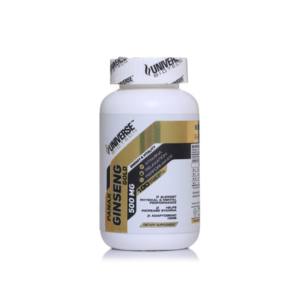 Universe Biotech Panax Ginseng Gold 500mg 100 Tablets