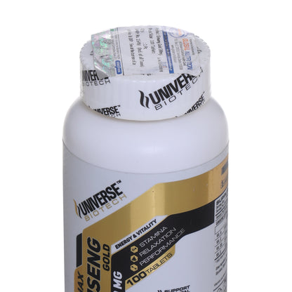 Universe Biotech Panax Ginseng Gold 500mg 100 Tablets