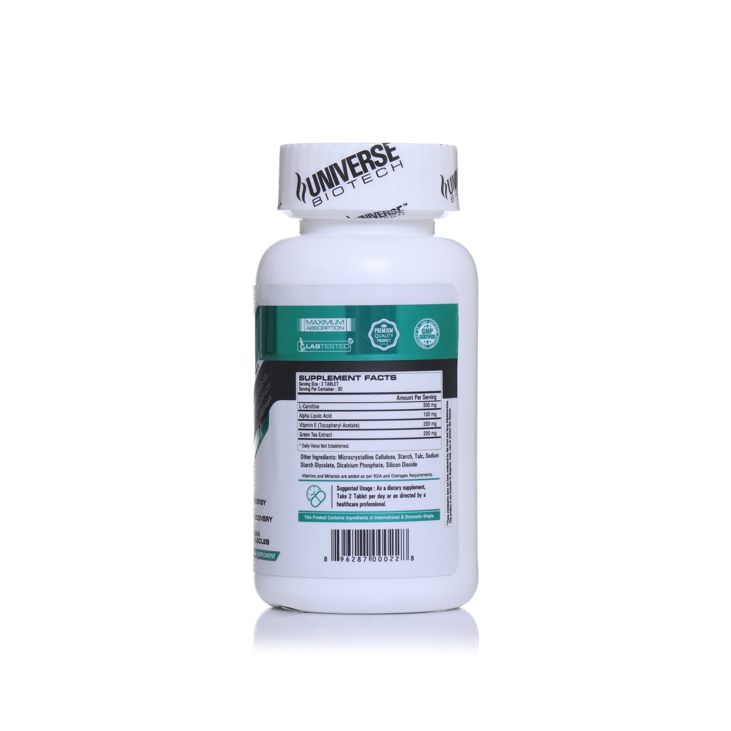Universe Biotech L-Carnitine Plus 60 Tablets