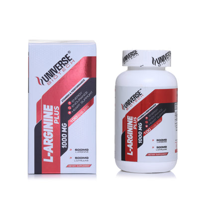 Universe Biotech L-Arginine Plus, 100 Tablets