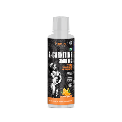 Universe Biotech L-Carnitine 3500 mg with Chromium Picolinate 450 ml