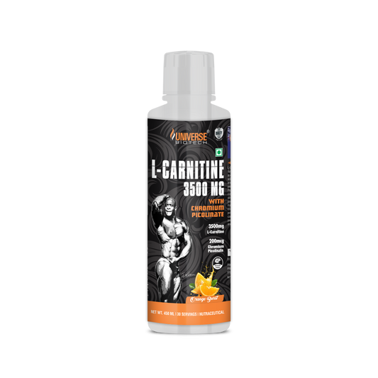 Universe Biotech L-Carnitine 3500 mg with Chromium Picolinate 450 ml