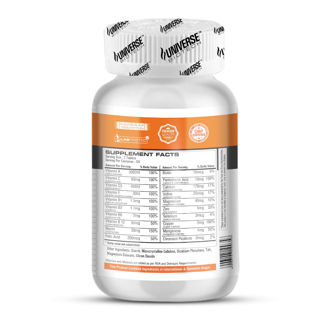 UNIVERSE BIOTECH Multi 100 Tablets