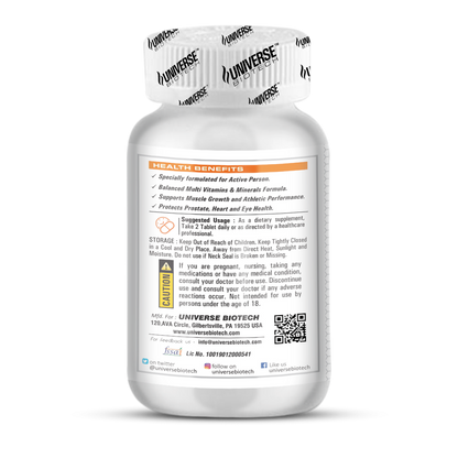 UNIVERSE BIOTECH Multi 100 Tablets