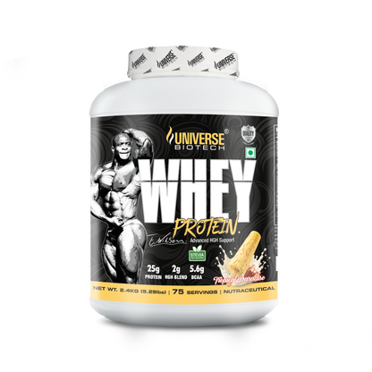 Universe Biotech Whey Protein 5.29lbs (2.4kg) 75 Servings