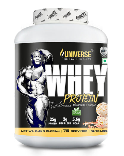 Universe Biotech Whey Protein 5.29lbs (2.4kg) 75 Servings