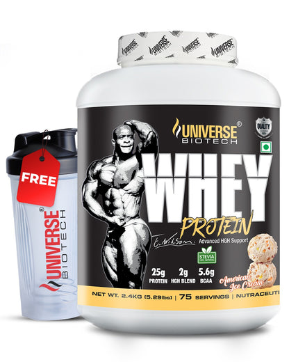 Universe Biotech Whey Protein 5.29lbs (2.4kg) 75 Servings